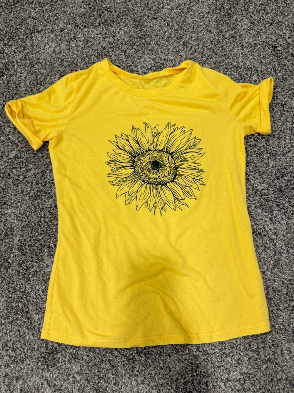 Sprayground Yellow Sunflower Graphic Tee - Women's Short Sleeve